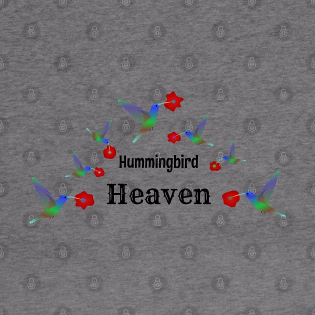 Hummingbird Heaven, Happy Birds Design by Davey's Designs